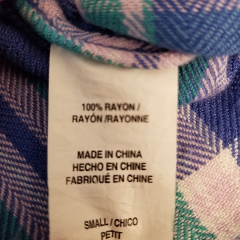 {S} Rails Hunter Button Down In Blue Violet - Picture 7 of 10